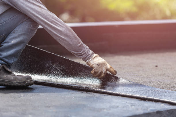 Professional Waterproofing technician working in Manville, NJ